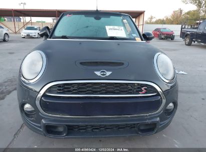 Lot #3056471015 2018 MINI CONVERTIBLE COOPER S