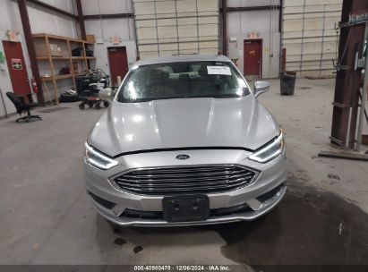 Lot #3037522061 2018 FORD FUSION HYBRID SE