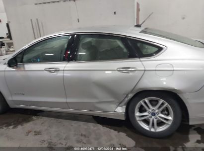 Lot #3037522061 2018 FORD FUSION HYBRID SE