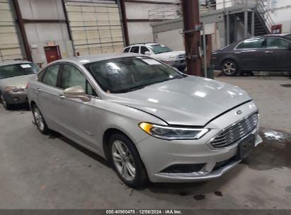 Lot #3037522061 2018 FORD FUSION HYBRID SE