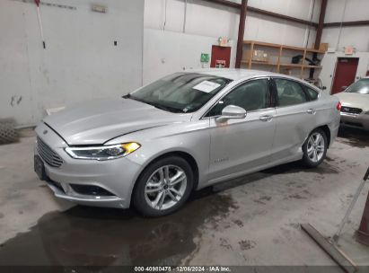 Lot #3037522061 2018 FORD FUSION HYBRID SE