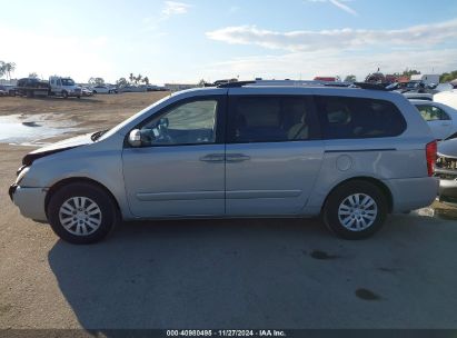 Lot #3050073933 2012 KIA SEDONA LX