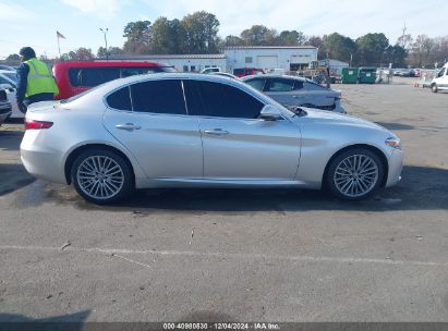 Lot #3051082330 2017 ALFA ROMEO GIULIA TI AWD