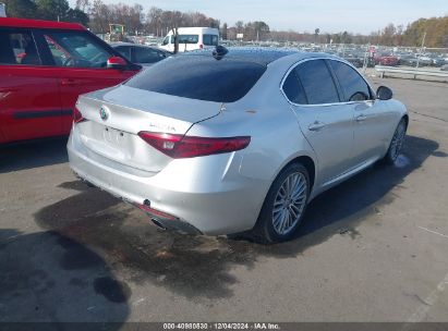 Lot #3051082330 2017 ALFA ROMEO GIULIA TI AWD