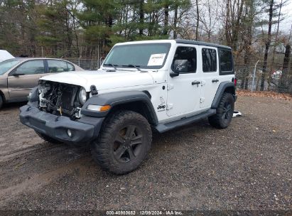 Lot #3051082334 2020 JEEP WRANGLER UNLIMITED SPORT ALTITUDE 4X4