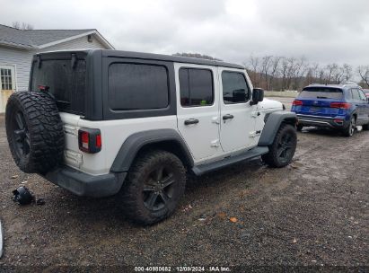 Lot #3051082334 2020 JEEP WRANGLER UNLIMITED SPORT ALTITUDE 4X4