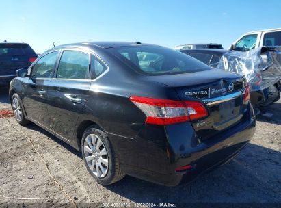 Lot #3034051957 2013 NISSAN SENTRA SV