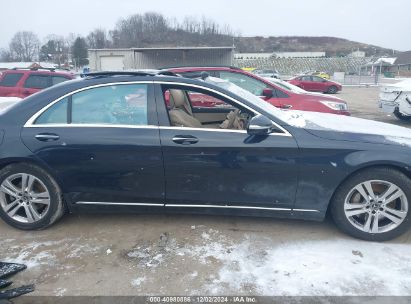 Lot #3030181951 2019 MERCEDES-BENZ S 450 4MATIC