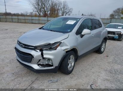 Lot #3037539205 2020 CHEVROLET TRAX AWD LS