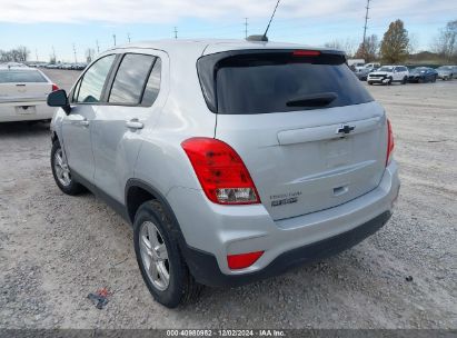 Lot #3037539205 2020 CHEVROLET TRAX AWD LS