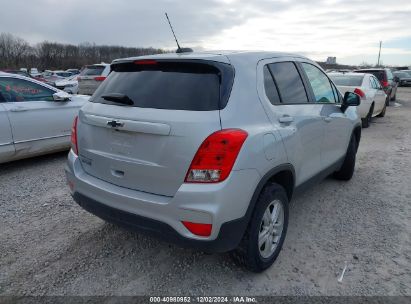 Lot #3037539205 2020 CHEVROLET TRAX AWD LS