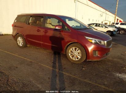 Lot #3051073399 2016 KIA SEDONA LX