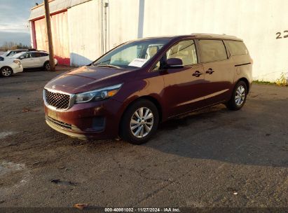 Lot #3051073399 2016 KIA SEDONA LX