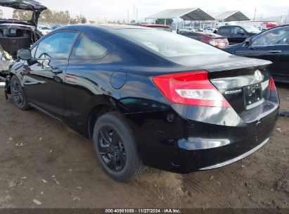 Lot #3035093475 2013 HONDA CIVIC LX