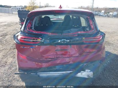 Lot #3037539189 2023 CHEVROLET BOLT EV FWD 1LT