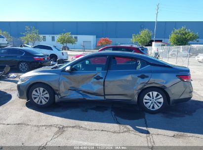 Lot #3042562067 2024 NISSAN SENTRA S XTRONIC CVT