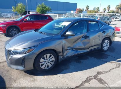 Lot #3042562067 2024 NISSAN SENTRA S XTRONIC CVT