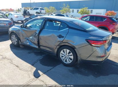 Lot #3042562067 2024 NISSAN SENTRA S XTRONIC CVT