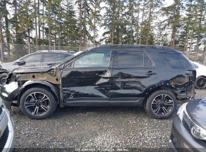 Lot #3035093452 2015 FORD EXPLORER SPORT