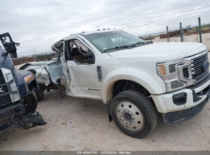 Lot #3050082714 2022 FORD F-450 PLATINUM