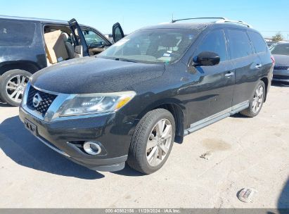 Lot #3035081427 2014 NISSAN PATHFINDER PLATINUM