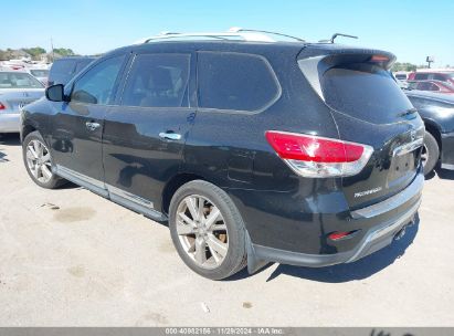 Lot #3035081427 2014 NISSAN PATHFINDER PLATINUM