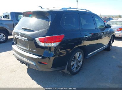 Lot #3035081427 2014 NISSAN PATHFINDER PLATINUM