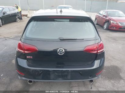 Lot #3056478071 2019 VOLKSWAGEN GOLF GTI 2.0T AUTOBAHN/2.0T RABBIT EDITION/2.0T S/2.0T SE