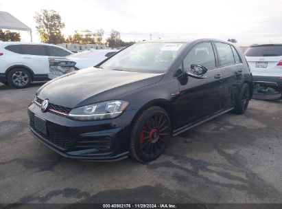 Lot #3056478071 2019 VOLKSWAGEN GOLF GTI 2.0T AUTOBAHN/2.0T RABBIT EDITION/2.0T S/2.0T SE