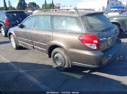 Lot #3035093442 2009 SUBARU OUTBACK 2.5I