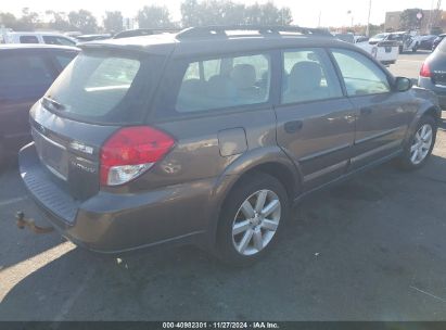 Lot #3035093442 2009 SUBARU OUTBACK 2.5I