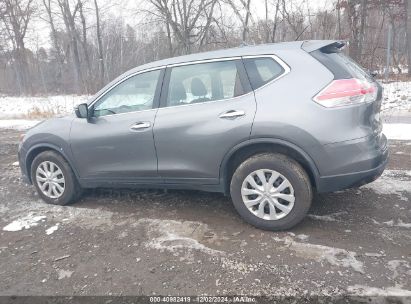 Lot #3052073577 2015 NISSAN ROGUE S