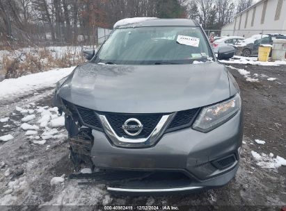 Lot #3052073577 2015 NISSAN ROGUE S