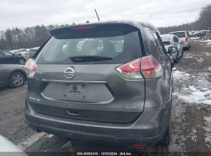 Lot #3052073577 2015 NISSAN ROGUE S