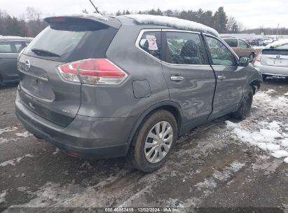 Lot #3052073577 2015 NISSAN ROGUE S