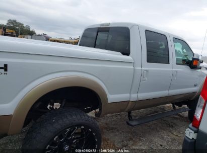 Lot #3049469426 2012 FORD F-350 LARIAT