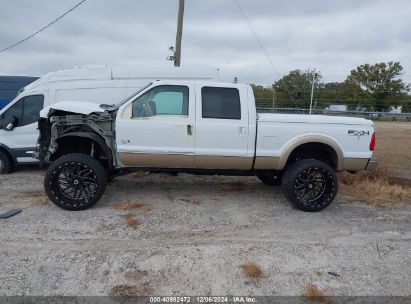 Lot #3049469426 2012 FORD F-350 LARIAT