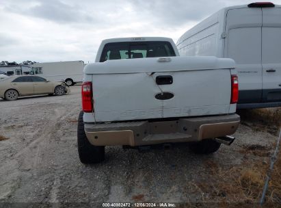 Lot #3049469426 2012 FORD F-350 LARIAT