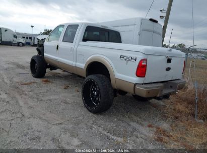 Lot #3049469426 2012 FORD F-350 LARIAT