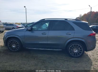 Lot #3050078543 2020 MERCEDES-BENZ GLE 350 4MATIC