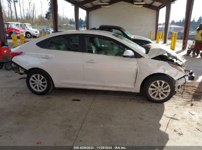 Lot #3035093412 2022 HYUNDAI ACCENT SEL