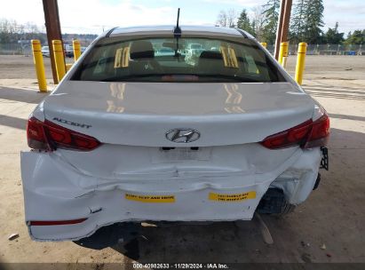 Lot #3035093412 2022 HYUNDAI ACCENT SEL