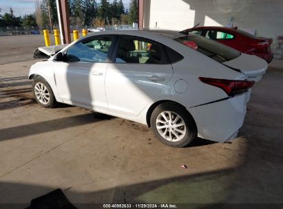 Lot #3035093412 2022 HYUNDAI ACCENT SEL