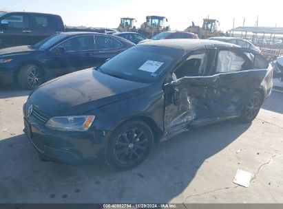 Lot #3034472697 2013 VOLKSWAGEN JETTA 2.5L SE