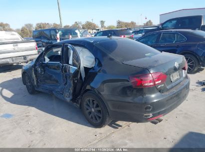 Lot #3034472697 2013 VOLKSWAGEN JETTA 2.5L SE