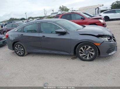 Lot #3034051858 2016 HONDA CIVIC EX