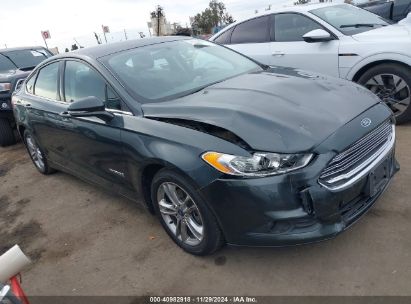 Lot #3050073925 2015 FORD FUSION HYBRID SE