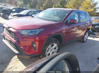 Lot #3035081407 2021 TOYOTA RAV4 HYBRID XLE