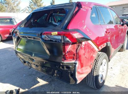 Lot #3035081407 2021 TOYOTA RAV4 HYBRID XLE