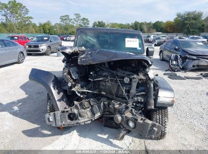 Lot #3050082698 2021 JEEP WRANGLER UNLIMITED SAHARA 4X4